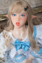 WM DOLL / JS DOLLS Lauren 165cm High-End Elf Large Breasts Cosplay Sex Dolls TPE D-Cup Sex Doll with Custom Options