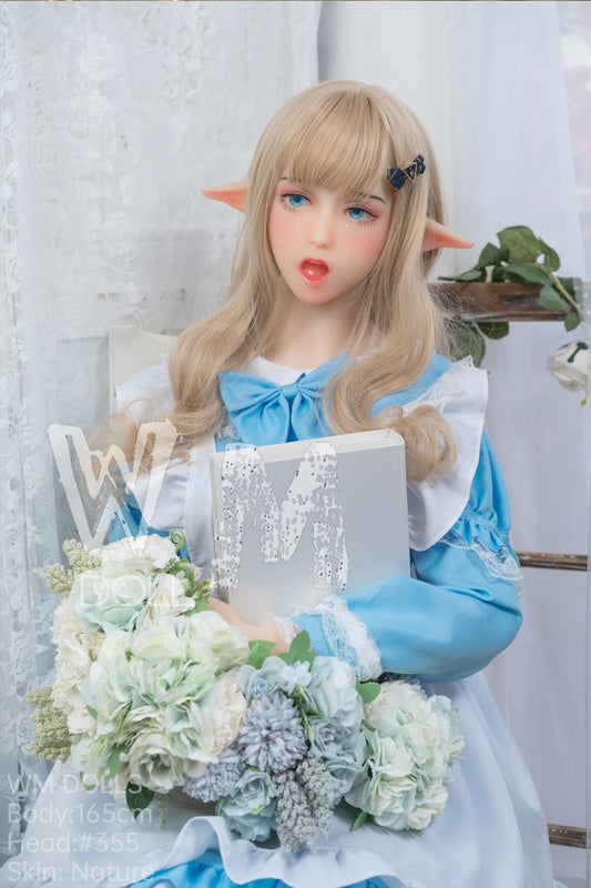 WM DOLL / JS DOLLS Lauren 165cm High-End Elf Large Breasts Cosplay Sex Dolls TPE D-Cup Sex Doll with Custom Options