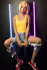 WM Doll / JS Dolls Remington 166cm Milf High-End TPE Medium Breasts Blonde Sex Dolls B-Cup Sex Doll with Custom Options