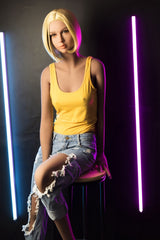 WM Doll / JS Dolls Remington 166cm Milf High-End TPE Medium Breasts Blonde Sex Dolls B-Cup Sex Doll with Custom Options