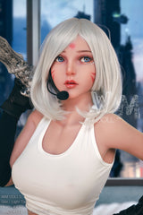 WM DOLL Leila 160cm Innocent Sex Dolls Medium Breasts High-End TPE Sex Doll B-Cup Cosplay Sex Dolls with Custom Options