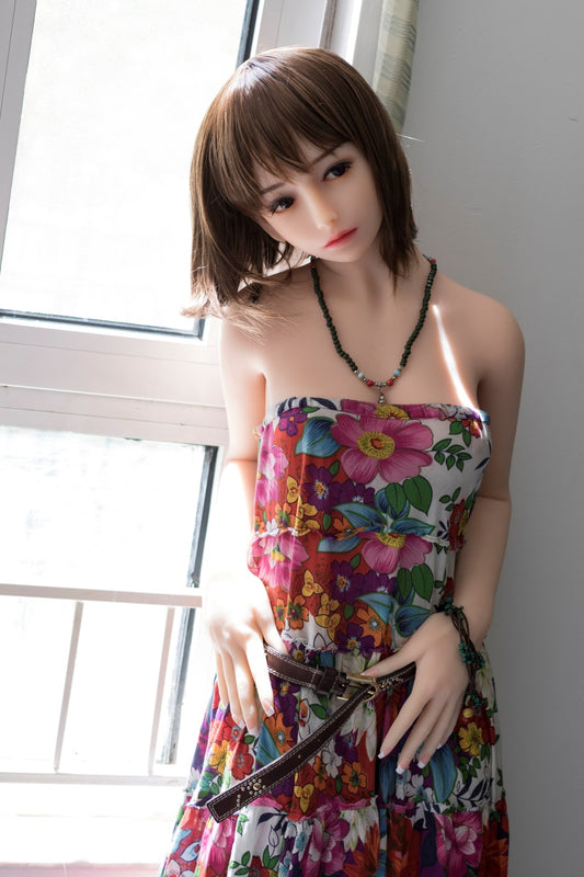 WM DOLL / JS DOLLS Alexandra 156cm Innocent TPE Sex Dolls C-CUP High-End Medium Breasts with Custom Options