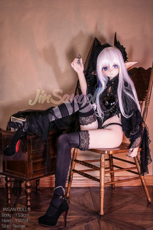 WM DOLL / JS DOLLS Aspen 159cm Anime Sex Dolls High-end Medium Breasts B-CUP Cosplay Sex Dolls Custom Options TPE Sex Dolls