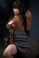 JXDOLL Erin 160cm Milf Sex Dolls Large Breasts TPE Sex Dolls D-Cup Custom Full Size Sex Doll