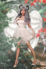 WM DOLL Reagan 160cm Elf Sex Dolls High-End TPE Sex Doll with B-Cup Cosplay Sex Dolls Medium Breasts and Custom Options