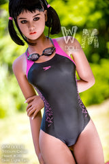WM DOLL Hallie 166cm  Innocent Sex Dolls Medium Breasts C-Cup High-End TPE Sex Doll  Custom Options