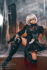 WM DOLL / JS DOLLS Nicole 165cm Cosplay Sex Dolls High-End D-Cup TPE Large Breasts Innocent Sex Doll with Custom Options