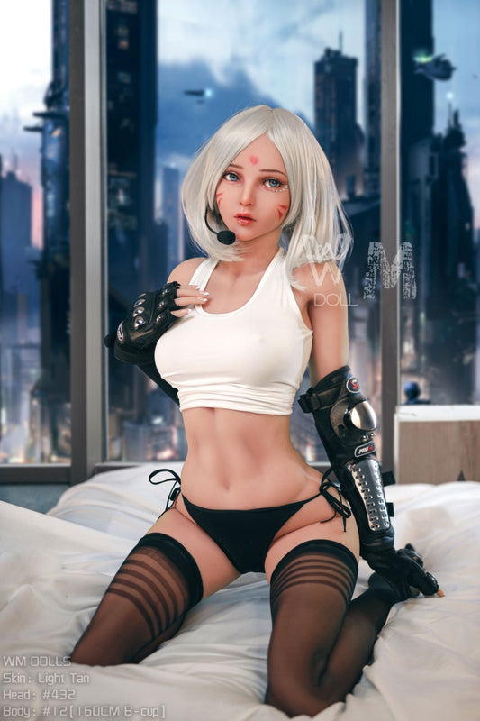 WM DOLL Leila 160cm Innocent Sex Dolls Medium Breasts High-End TPE Sex Doll  B-Cup Cosplay Sex Dolls with Custom Options